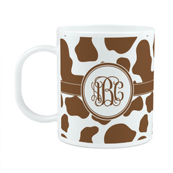 Cow Print Plastic Kids Mug (Personalized)