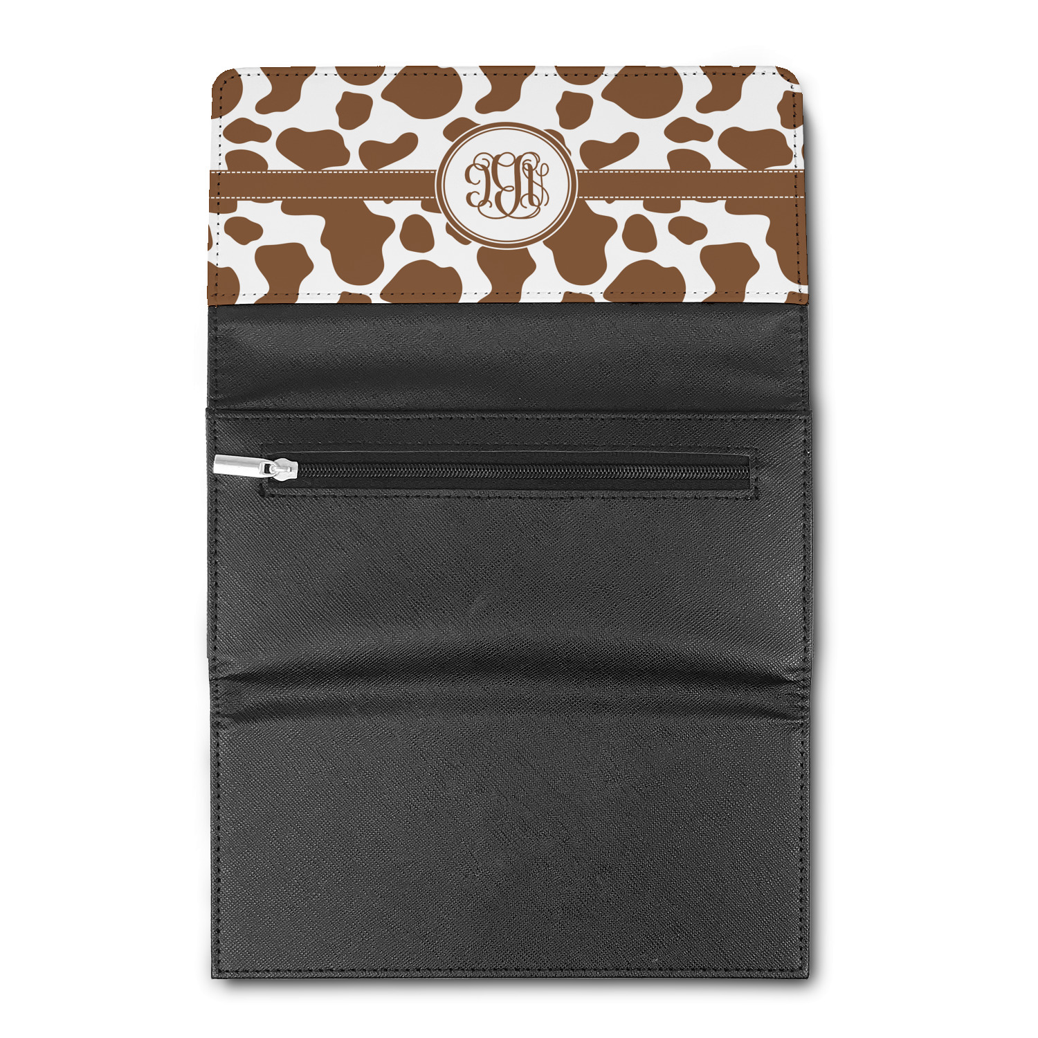 Cow Print Leatherette Ladies Wallet (Personalized) YouCustomizeIt