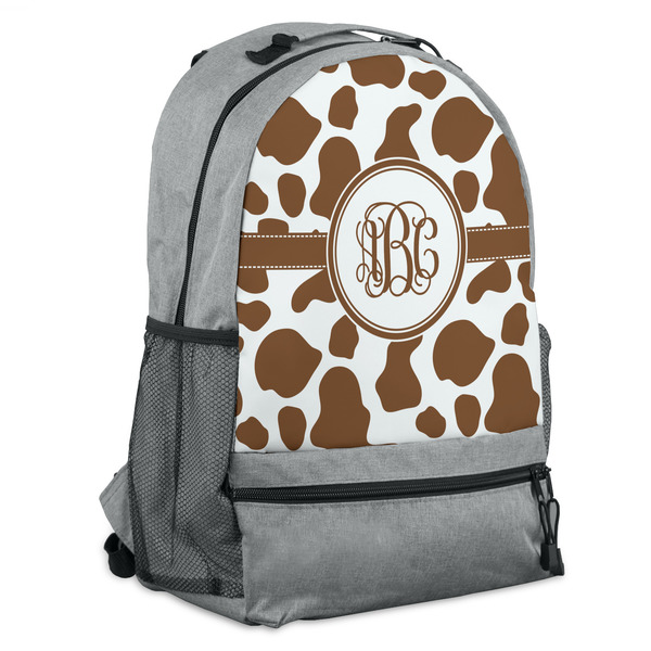 Custom Cow Print Backpack (Personalized)