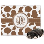 Cow Print Dog Blanket - Regular (Personalized)