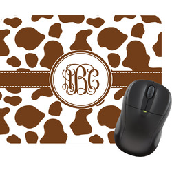 Cow Print Rectangular Mouse Pad (Personalized)