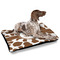 Cow Print Outdoor Dog Beds - Large - IN CONTEXT