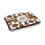 Cow Print Outdoor Dog Bed - Medium (Personalized)