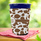 Cow Print Party Cup Sleeves - with bottom - Lifestyle