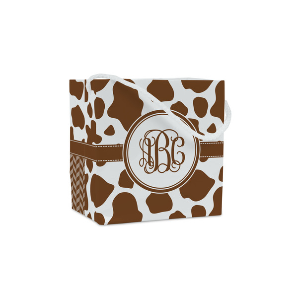 Custom Cow Print Party Favor Gift Bags - Gloss (Personalized)
