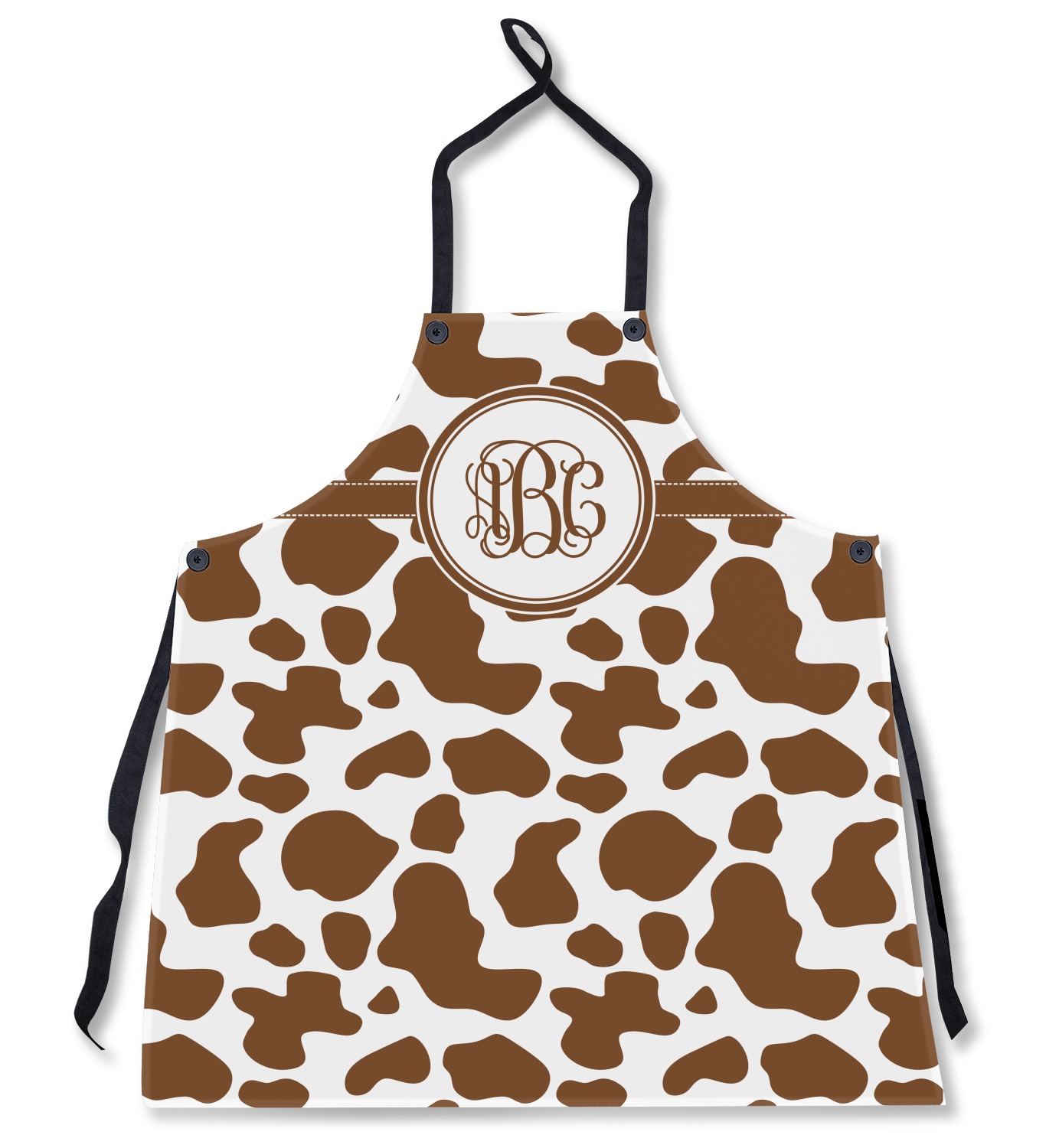 Cow Print Apron (Personalized) - YouCustomizeIt