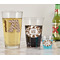 Cow Print Pint Glass - Two Content - In Context