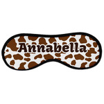 Cow Print Sleeping Eye Masks - Large (Personalized)