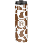 Cow Print Stainless Steel Skinny Tumbler - 20 oz (Personalized)