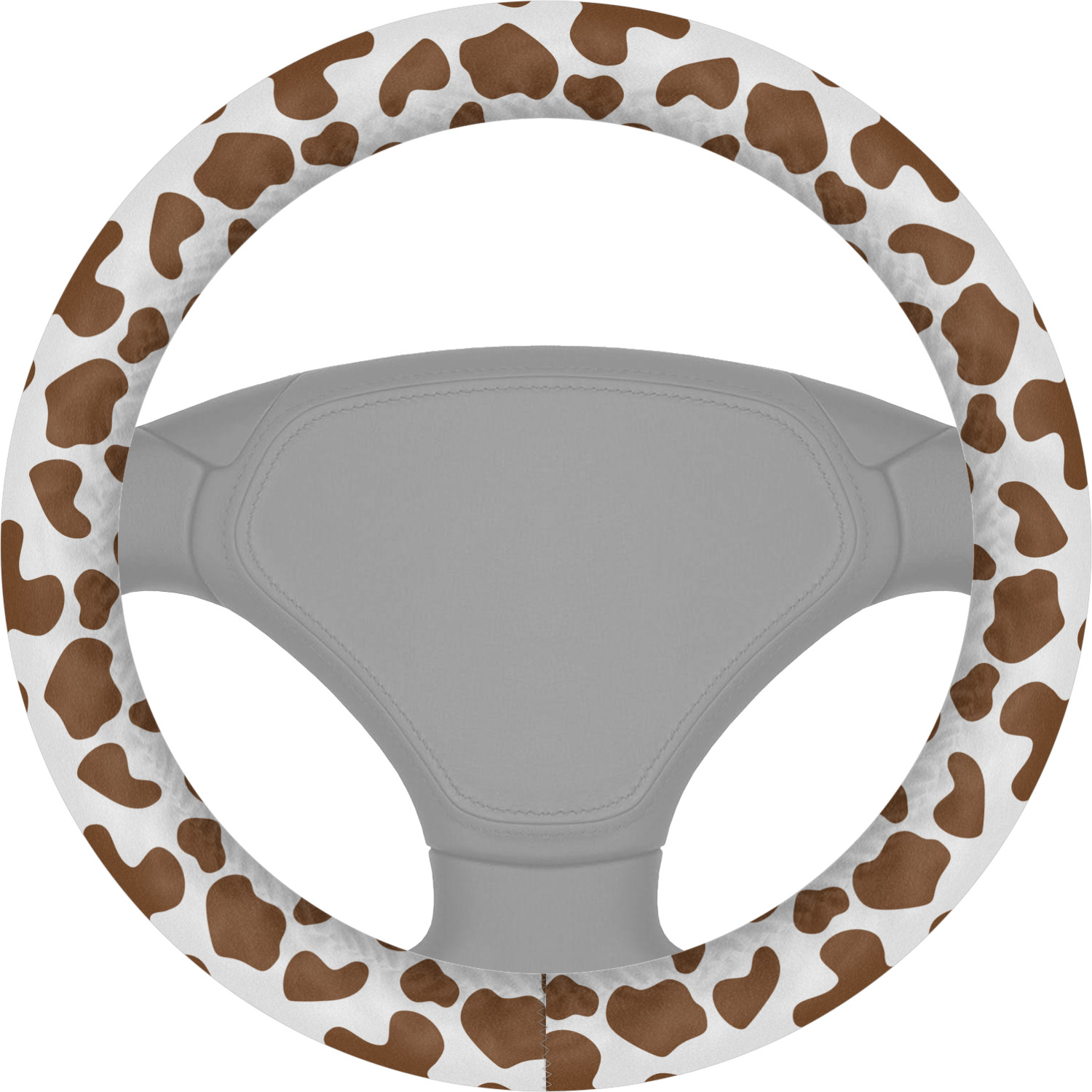 Cow Print Steering Wheel Cover - www.inf-inet.com