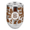 Cow Print Stemless Wine Tumbler - Full Print - Front/Main