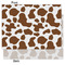 Cow Print Tissue Paper - Heavyweight - Medium - Front & Back