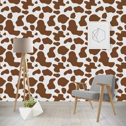 Cow Print Wallpaper & Surface Covering (Peel & Stick - Repositionable)