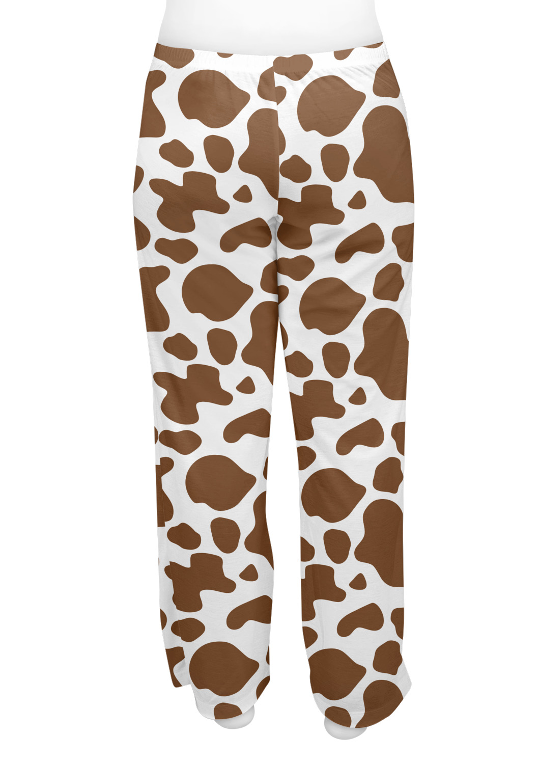 Cow Print Womens Pajama Pants S (Personalized) YouCustomizeIt