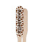 Cow Print Wooden Food Pick - Paddle - Single Sided - Front & Back