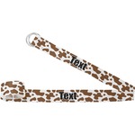 Cow Print Yoga Strap (Personalized)