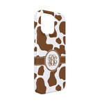 Cow Print iPhone Case - Plastic - iPhone 13 Mini (Personalized)