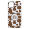 Cow Print iPhone 14 Plus Tough Case - Back