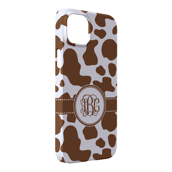 Custom Cow Print iPhone Case - Plastic - iPhone 14 Pro Max (Personalized)