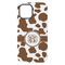 Cow Print iPhone 15 Plus Tough Case - Back