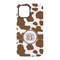 Cow Print iPhone 15 Pro Tough Case - Back