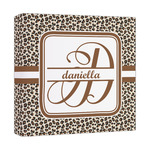 Leopard Print Canvas Print - 12x12 (Personalized)