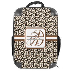 Leopard Print 18" Hard Shell Backpack (Personalized)