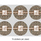 Leopard Print 3" Multipurpose Round Labels - Sheet