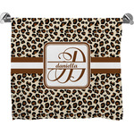 Leopard Print Bath Towel (Personalized)