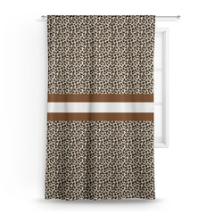 Leopard Print Curtain - 50"x84" Panel