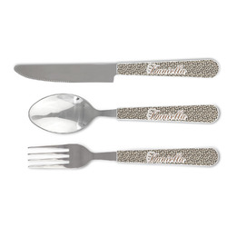 Leopard Print Cutlery Set (Personalized)