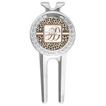 Leopard Print Golf Divot Tool & Ball Marker (Personalized)