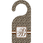 Leopard Print Door Hanger (Personalized)