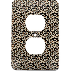 Leopard Print Electric Outlet Plate