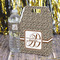 Leopard Print Gable Favor Box - In Context