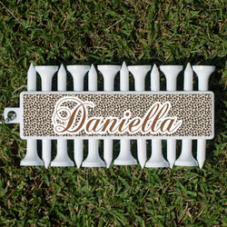 Leopard Print Golf Tees & Ball Markers Set (Personalized)