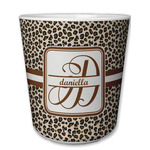 Leopard Print Plastic Tumbler 6oz (Personalized)