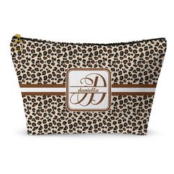 Leopard Print Makeup Bag - Small - 8.5"x4.5" (Personalized)