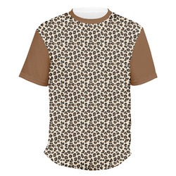Leopard Print Men's Crew T-Shirt