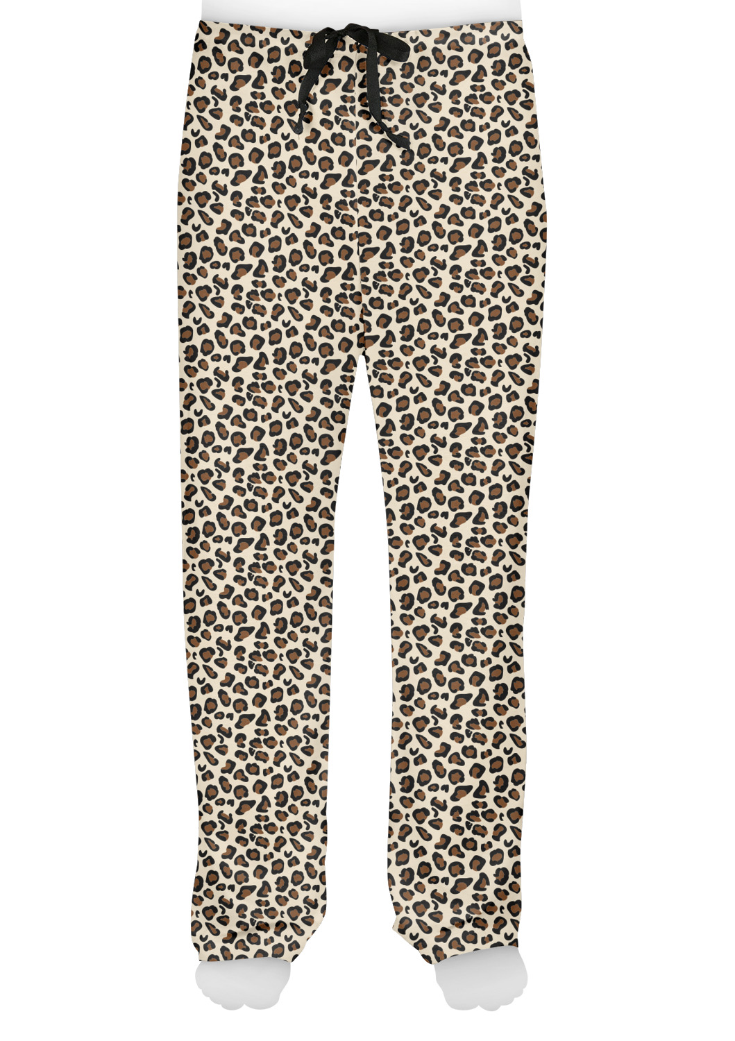 Leopard Print Mens Pajama Pants (Personalized) - YouCustomizeIt