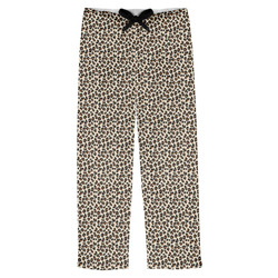 Leopard Print Mens Pajama Pants - L