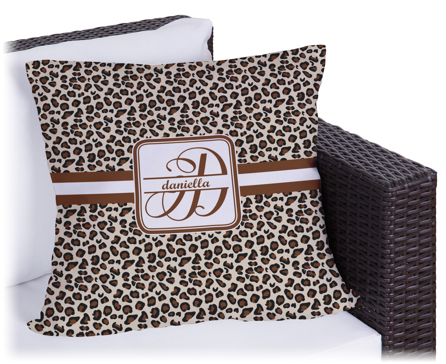 leopard travel pillow