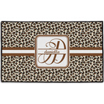 Leopard Print Door Mat - 60"x36" (Personalized)