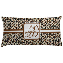 Leopard Print Pillow Case - King (Personalized)