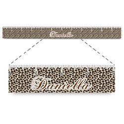 Leopard Print Plastic Ruler - 12" (Personalized)