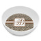 Leopard Print Melamine Bowl - Side and center