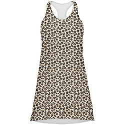 Leopard Print Racerback Dress - Large