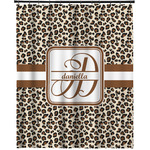 Leopard Print Extra Long Shower Curtain - 70"x84" (Personalized)