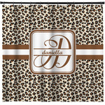 Leopard Print Shower Curtain - Custom Size (Personalized)