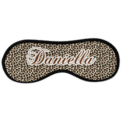 Leopard Print Sleeping Eye Masks - Large (Personalized)